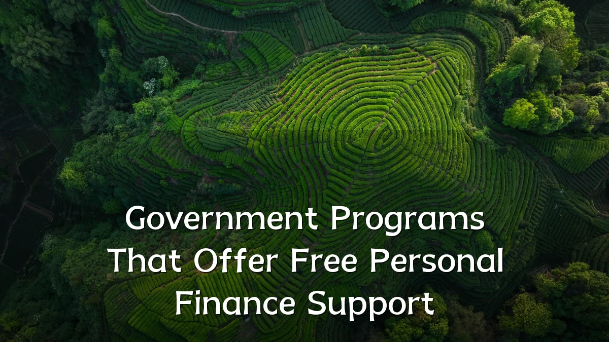 Government Programs That Offer Free Personal Finance Support