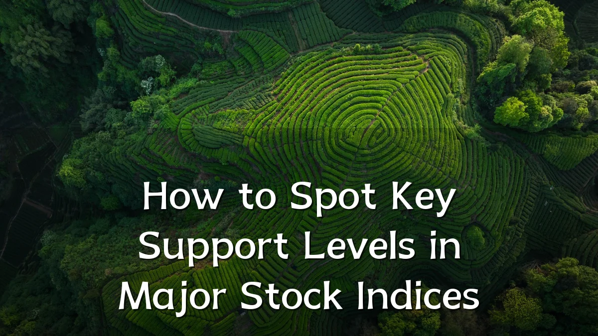 How to Spot Key Support Levels in Major Stock Indices