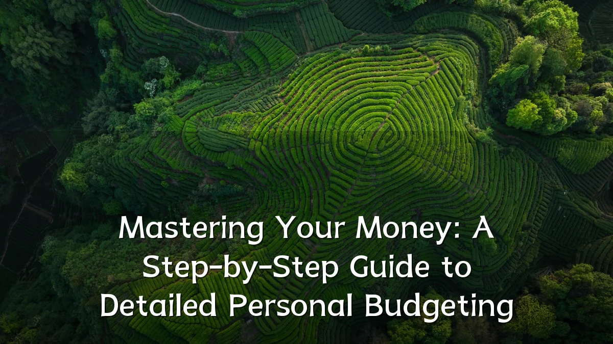 Mastering Your Money: A Step-by-Step Guide to Detailed Personal Budgeting