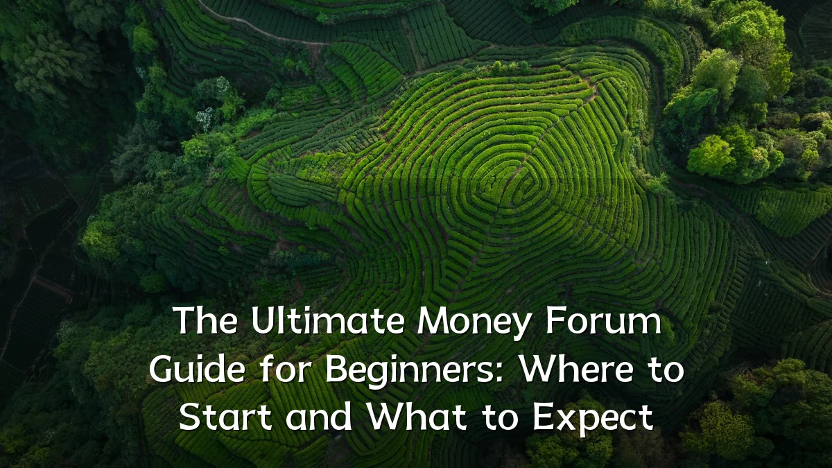 The Ultimate Money Forum Guide for Beginners: Where to Start and What to Expect