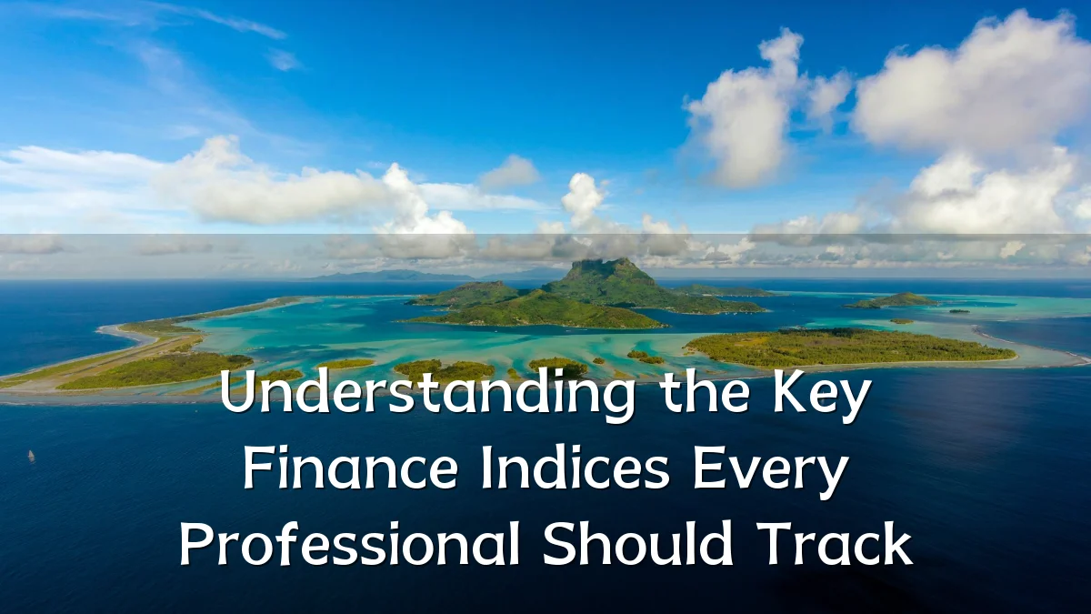 Understanding the Key Finance Indices Every Professional Should Track