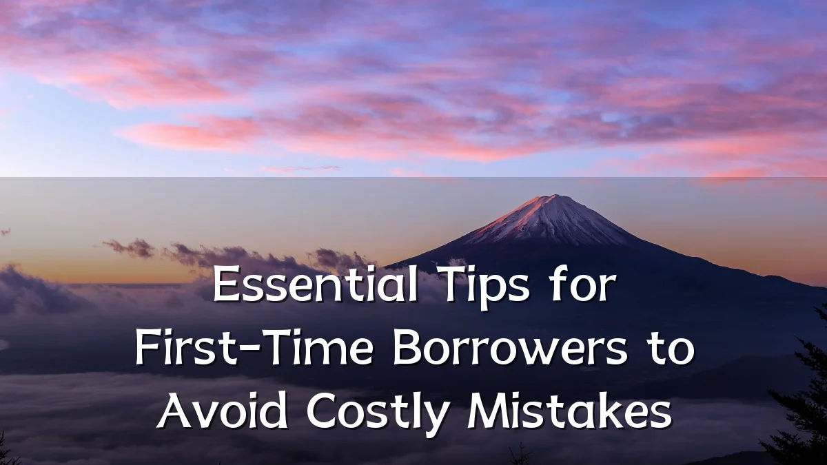 Essential Tips for First-Time Borrowers to Avoid Costly Mistakes