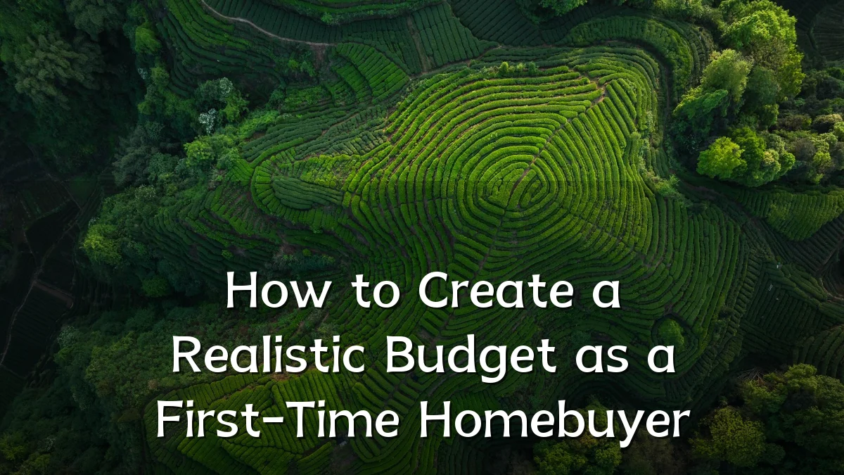 How to Create a Realistic Budget as a First-Time Homebuyer