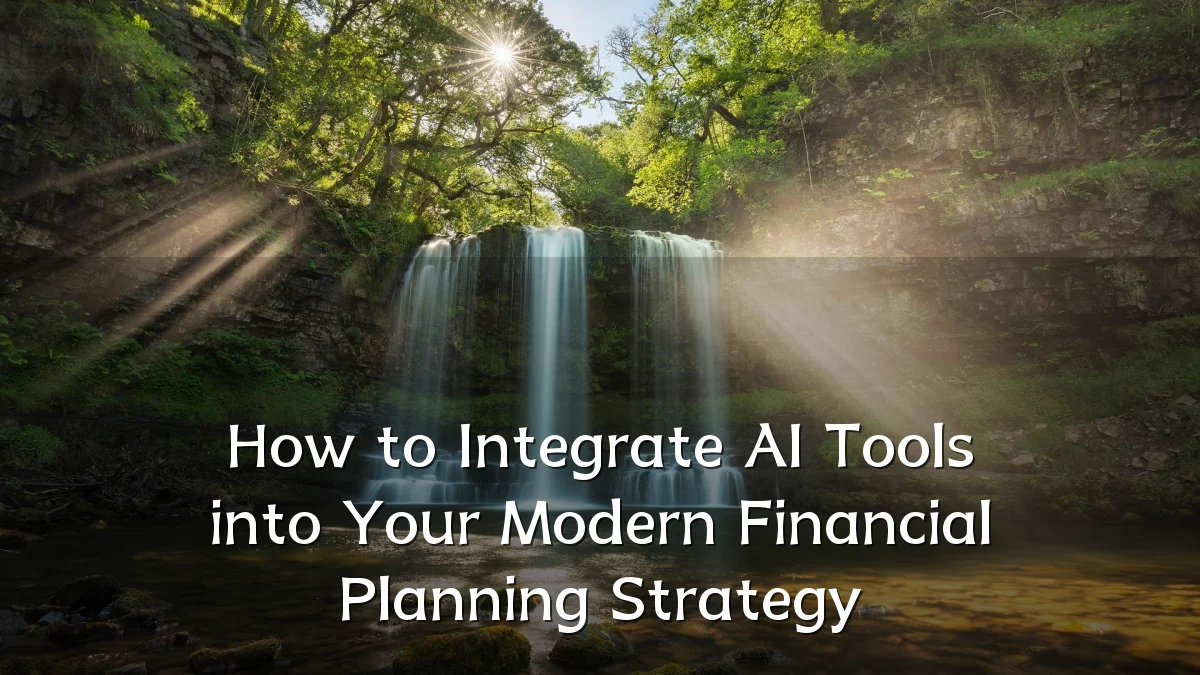 How to Integrate AI Tools into Your Modern Financial Planning Strategy