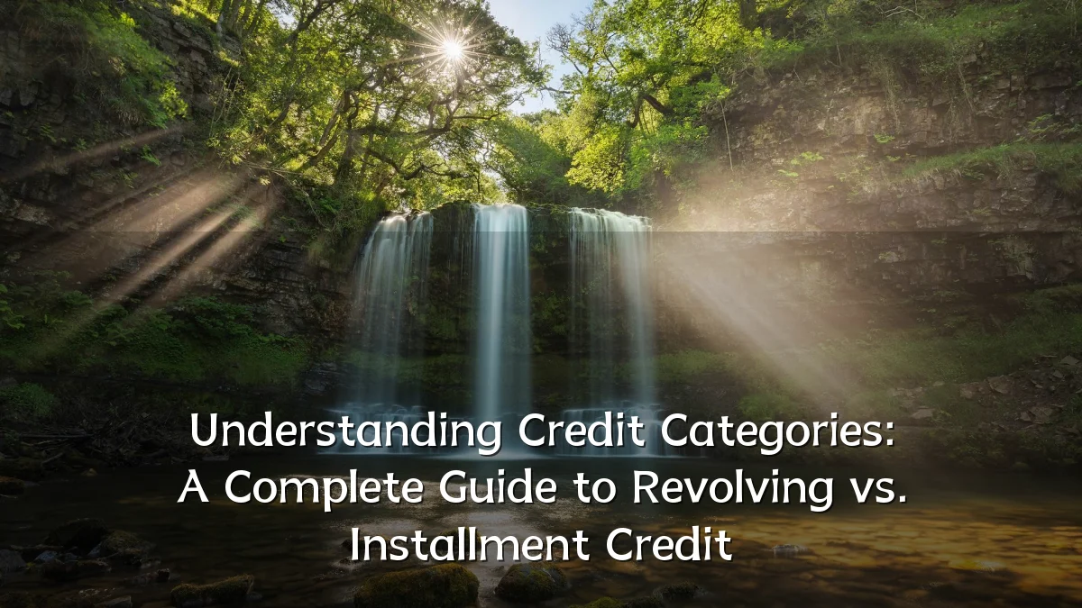 Understanding Credit Categories: A Complete Guide to Revolving vs. Installment Credit
